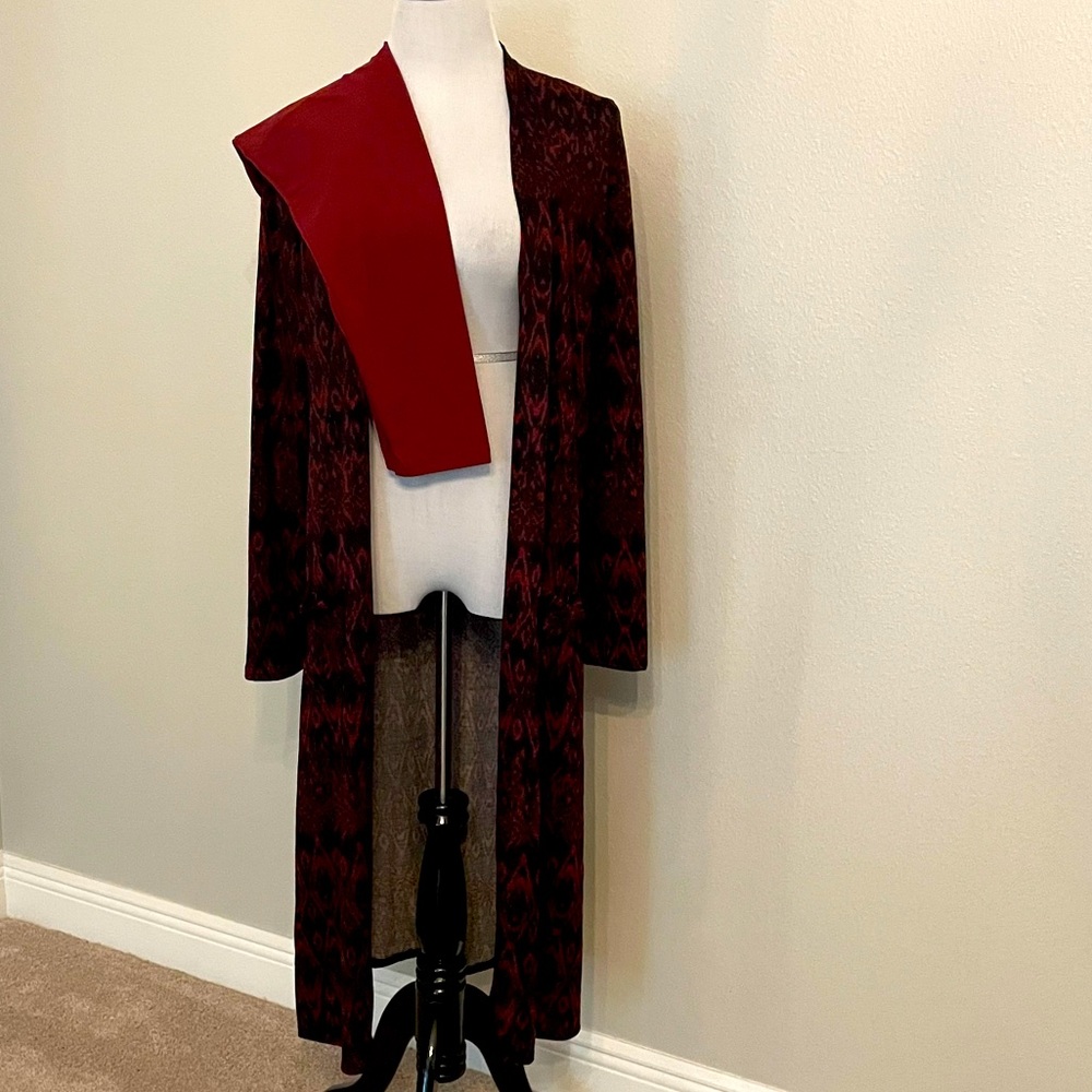 Duster Cardigan and Leggings Set